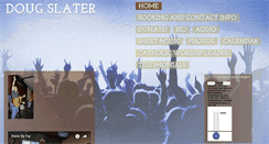 Desktop Screenshot of dougslatermusic.com